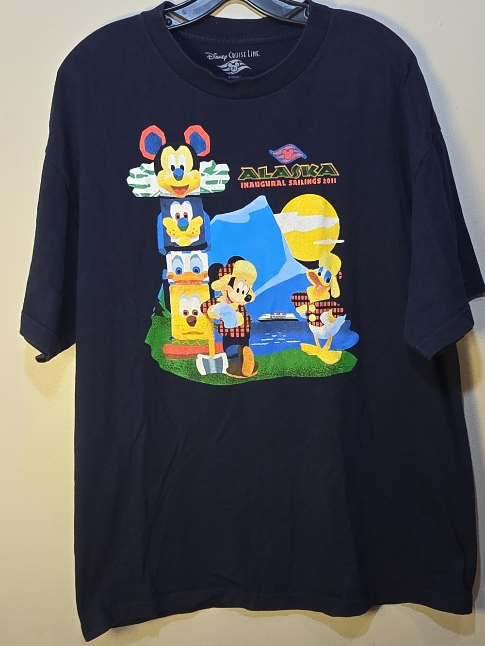 Disney Navy Alaska Inaugural Sailings 2011 Graphic Tee